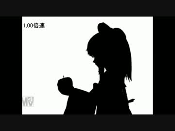 【影絵PV.ver】「な」といったら加速する「Bad　Apple!!」