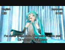 【初音ミク】 Let It Go (Piano Ver.) [MMD]【左：英語＋右：日本語】