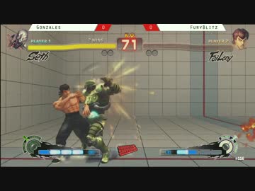 ShadowlooShowdown6　プールマッチ　ゴンザレス(セス) vs FuryBlitz(フェイロン)