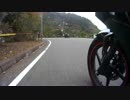 CBR125R 奥多摩周遊道路 カウルマウント 垂れ流し