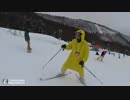 変態的な動作で少女に追いかけられるピカチュウ