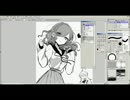 【オパパゴト】3巻発売記念コミスタ作業工程【白梅ナズナ】