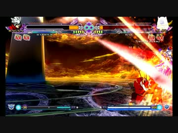 【BBCS:EX】 ラグナ　ベリアルエッジ SMP ｃｏｍｂｏ