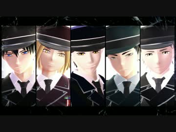 【MMDHQ!!】　Masked bitch　【セッター5人】