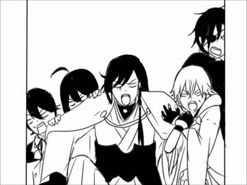 【手書き】刀剣乱舞でマユゾンパロ【一応完成】