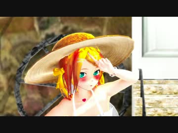 【MMD】おさげリンちゃんの好き！雪！本気マジック