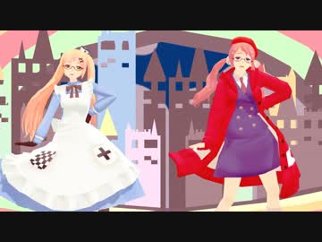 【APヘタリアMMD】英娘と加娘でTRAP×TRAP