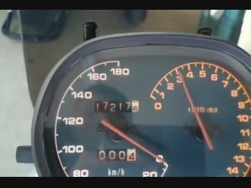 久しぶりにエンジン掛けたので空ぶかししてみた