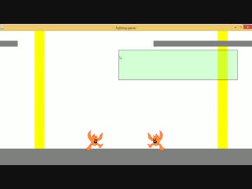 【Java】初心者の格闘ゲーム制作日記(1体目のキャラ、システム)