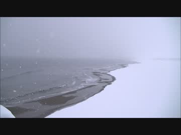 真冬の海