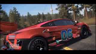 THE CREW ガヤルドGT3、デスバレーを爆走!!