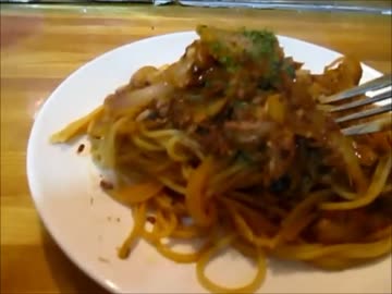 【ワンコイン料理祭2015】鯖ゲッティ【安いは正義】