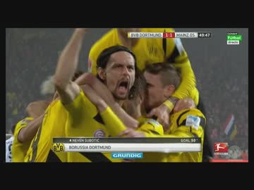 【香川真司 vs 岡崎慎司】ドルトムント vs マインツ05【ゴール編】