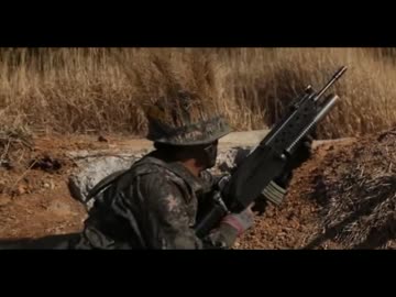 韓国軍歩兵訓練