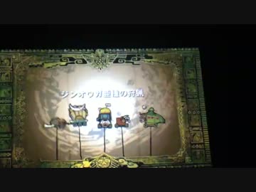 ジンオウガ亜種Lv140発掘双剣ペア3:47