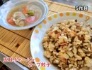 五目チャーハン+α【あるもので】