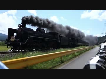 File_001 SLやまぐち号と併走してみた