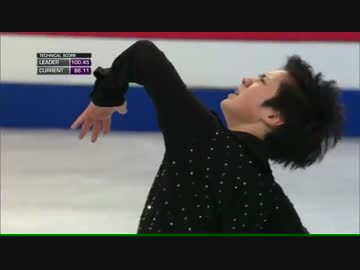 フィギュアスケート 宇野昌磨 2015年 四大陸選手権fs 中国語 ニコニコ動画