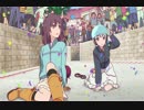 ローリングガールズ 第6話　レースシーン