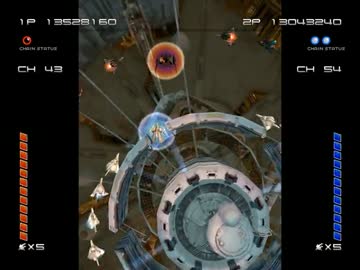 [TAS] Ikaruga 斑鳩 - 2p hard - ch4 - 243 chain