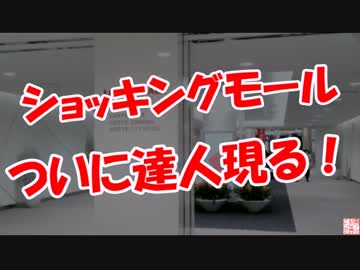 【ショッキングモール】  ついに達人現る！