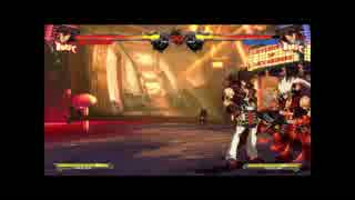 GUILTY GEAR Xrd　(GGXrd)　転がりダウンボイス