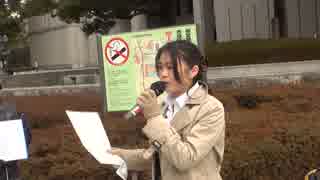2月18日 ヘイト規制条例検討の大阪市への抗議街宣 2-3