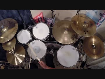 艦隊これくしょん -艦これ- EDの「吹雪」Full Sizeを叩いてみた。