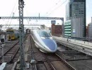 新幹線500系のぞみ 到着 -新大阪駅
