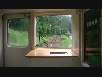 【前面展望】直川ー上岡（手前）【日豊本線普通･佐伯行き】