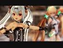 【MMD】【60fpsリメイク】かこみき式アンジェラ＆アリスで『HYBRID』