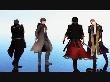 【MMD】燭へし倶利田貫でSweet Devil (colate remix)【刀剣乱舞】