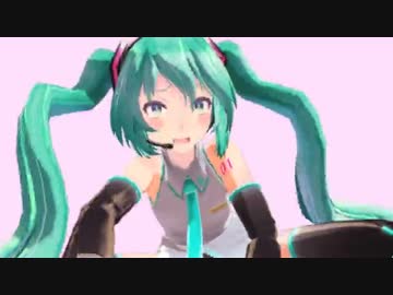 【MMD】朝寝坊したのをミクが慌てて起こそうとしているだけ【紳士向け】
