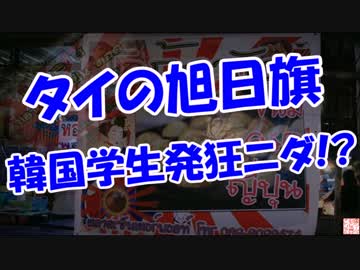 【韓国の超反日学生】旭日旗に発狂ニダ!?