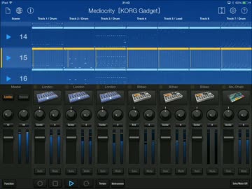 動画版【オリジナル】 Mediocrity 【KORG Gadget】