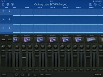 動画版【オリジナル】 Ordinary days 【KORG Gadget】