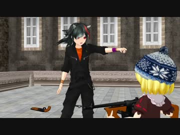 【MMD】ギャングな正邪と愛人のメディスンで九龍レトロ