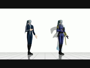 【MMD刀剣乱舞】にっかりさんモデル更新+内番配布