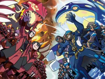 「単曲作業用BGM」　ポケモンORAS　 戦闘！アクア団・マグマ団のリーダー