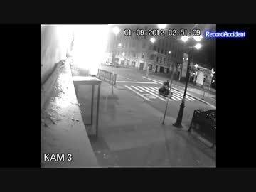 【車載動画】 人が吹っ飛ぶ交通事故集 【閲覧注意】