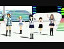 【MMD】制服女子たちのFake doll
