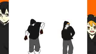 【手描きHQ!!】各高校の人たちにマトリョシカ踊らせてみた