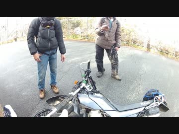 【黒鹿】林道で、まくれてみました！！