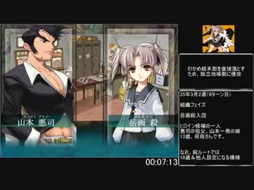 大悪司RTA 59:09 Part1/2