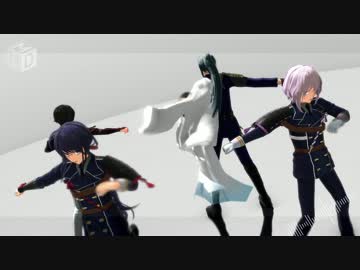 【MMD刀剣乱舞】脇差4人で「GLIDE」