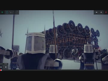 Besiege　自立小型機をばら撒く兵器