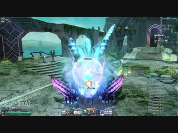 【PSO2】XH　静穏を破りし大海の脅威ソロ　BoHu  1/3