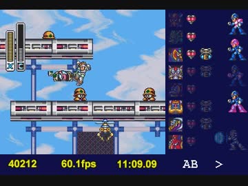 【TAS】 ロックマンX 100% in 33:13.64 (1/2)