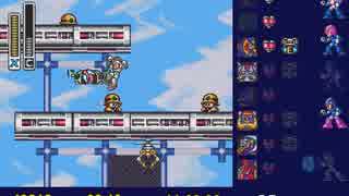 【TAS】 ロックマンX 100% in 33:13.64 (1/2)