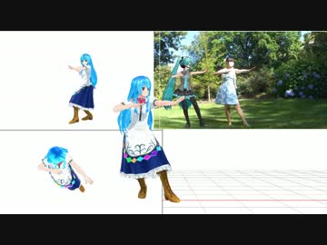 【MMD】 むふぁさ様のLast Night, Good Nightトレース状況④
